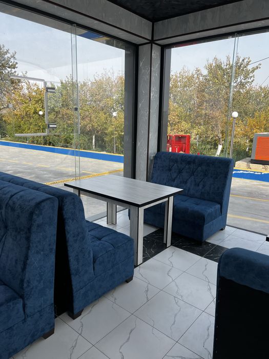 Choyxona kafe va boshqa turdagi joylari uchun yumshoq mebel zakaz