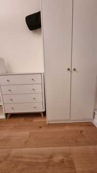 Set Dulap IKEA + Comoda JYSK, white, stare ca noi