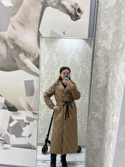 Стеганная куртка норка жағамен.Пр.Турция 44-46р