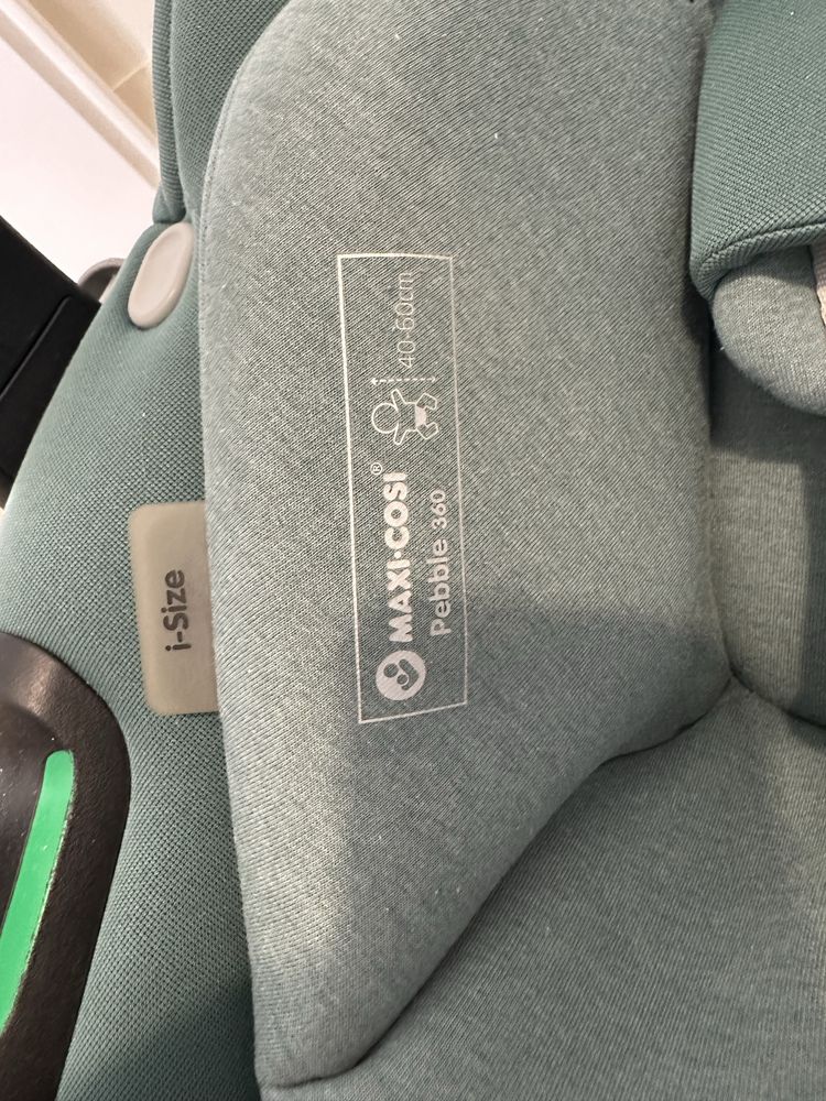 Scoica MaxiCosi Pebble 360 i-Size essential green