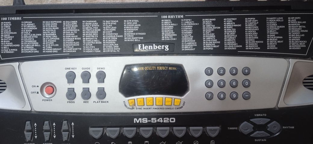 Синтезатор Elenberg ms 5420