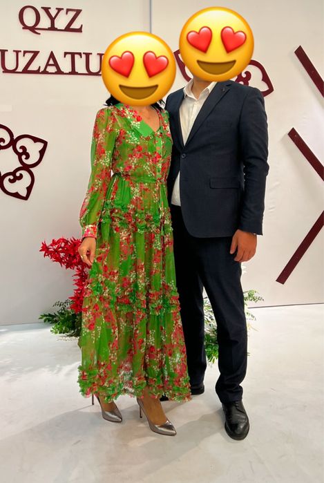 платье шифоновое