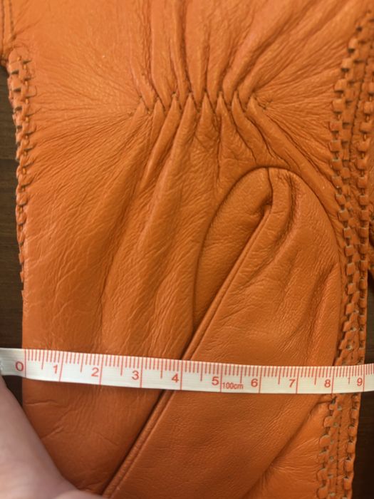 Дамски кожени ръкавици