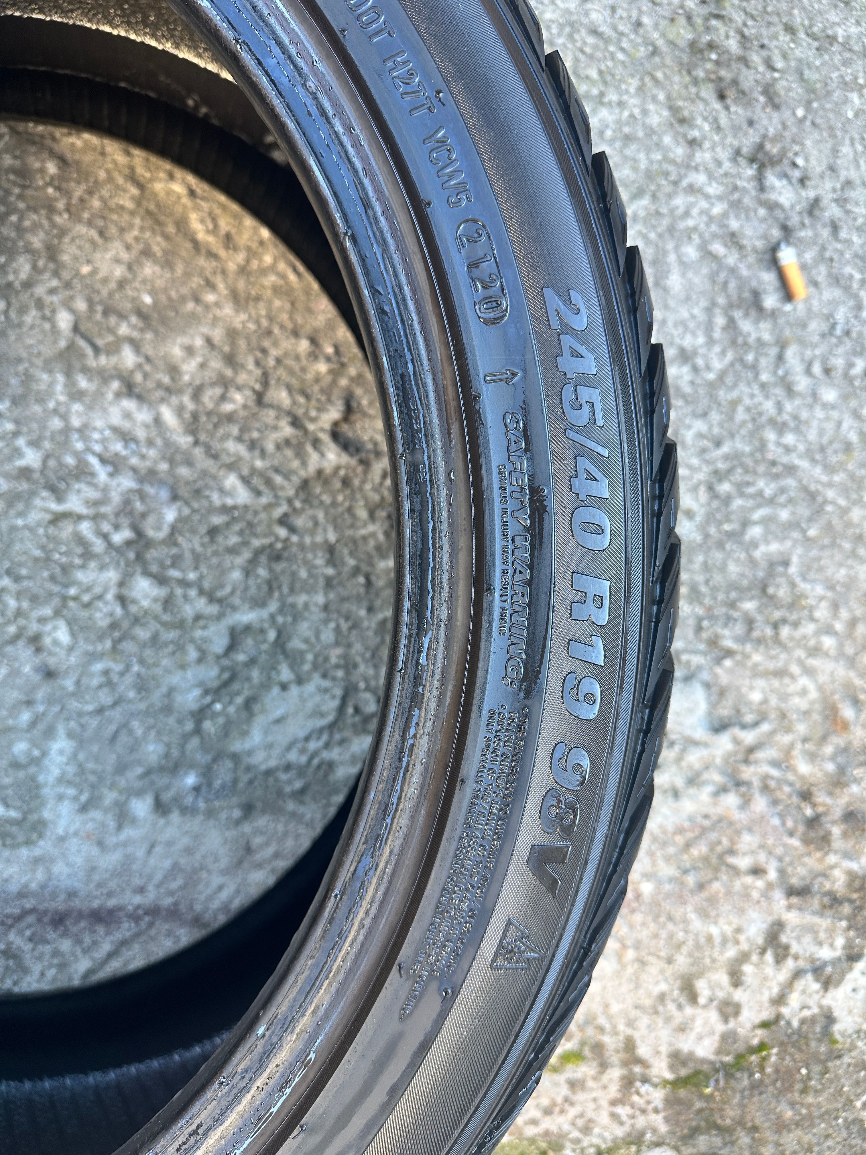 4броя - Kumho WinterCraft WP71 245/40 R19 98V