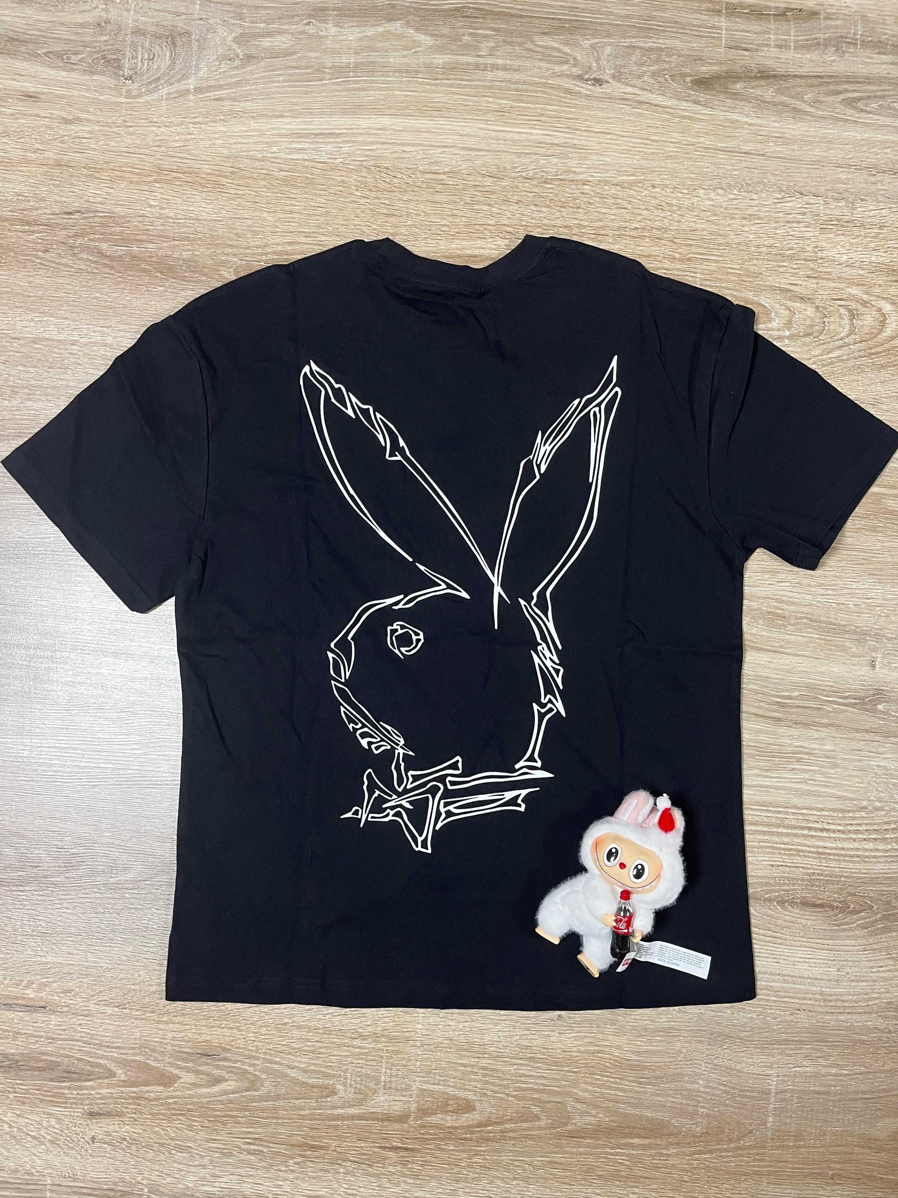 Tricou Revenge cu imprimeu original iepure, playboy