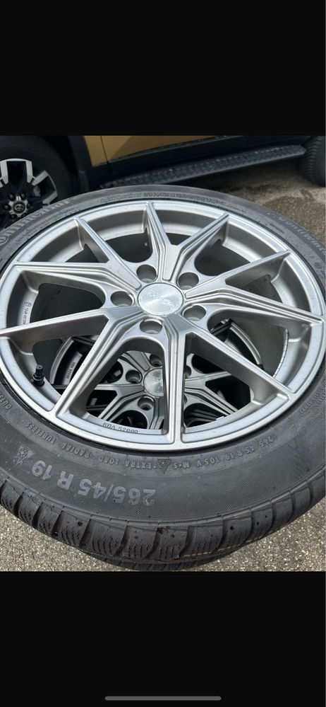 Jante BROCK cu cauciucuri 265/45R19—295/40R19,stare perfectă !!