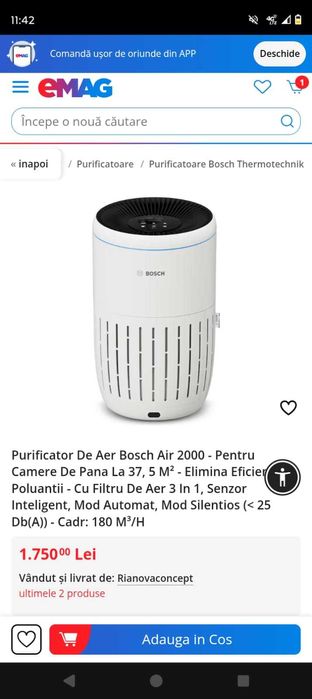 Purificator Bosch2000