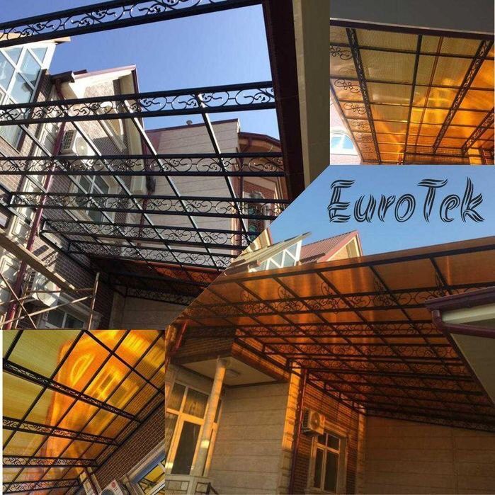 Сотовый поликарбонат "EuroTek" сезоные скидки от диллера в Узбекистане