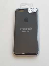 Husa iphone 6 si 6s silicon gri originala apple