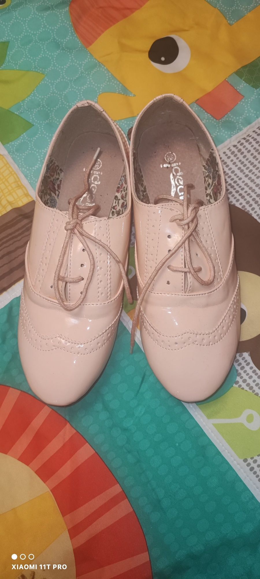 Pantofi casual, model Oxford, mărimea 38