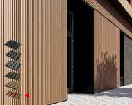 placare perete exterior wpc compozit riflaj