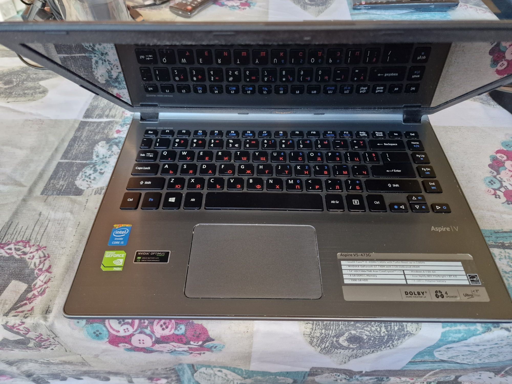 Продавам лаптоп Acer v5-473g i5