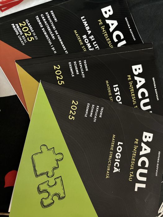 Vand materiale pentru bacalaureat