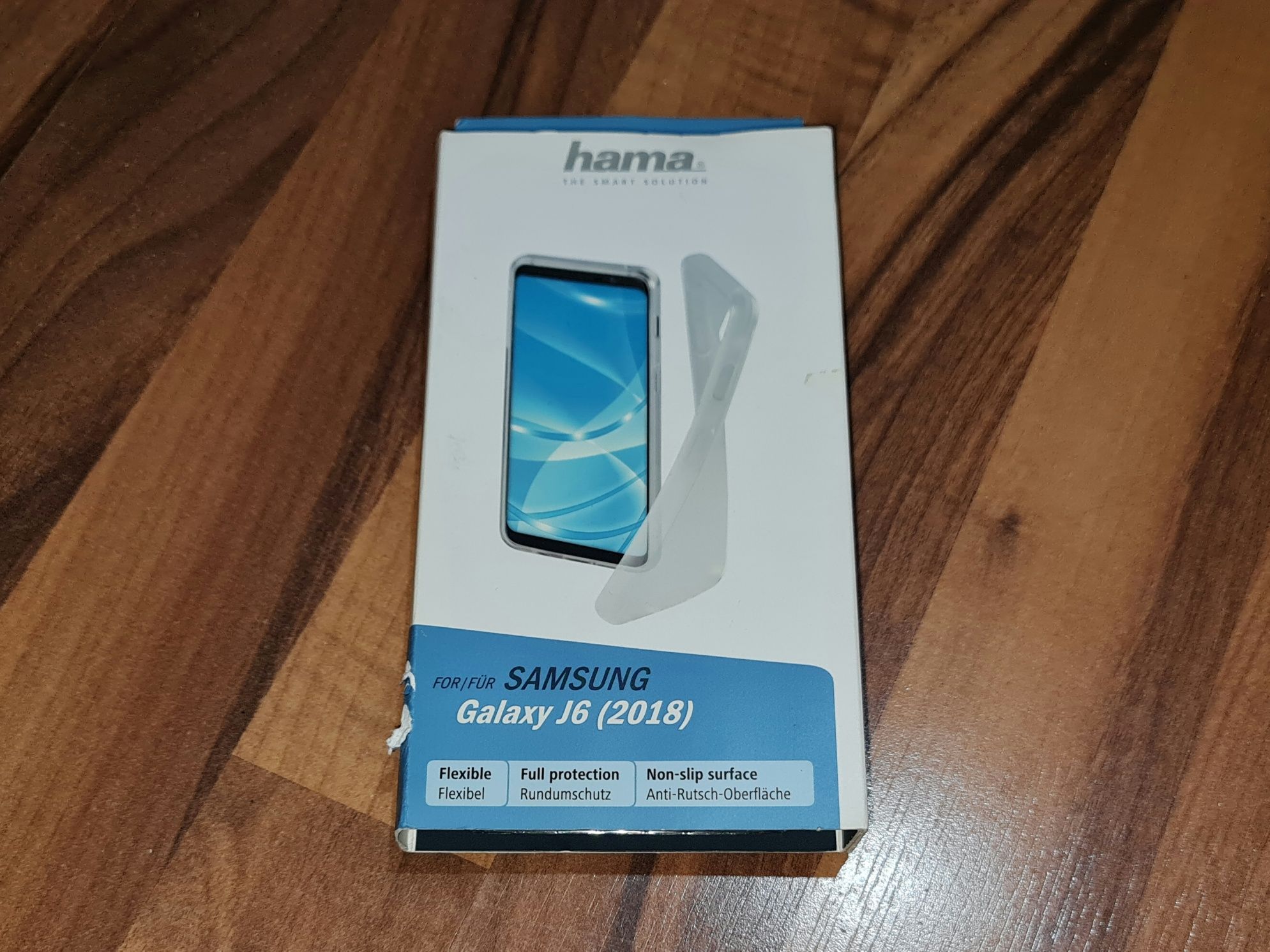 Husa silicon originala Hama Clear Cover Samsung Galaxy J6 2018 J600