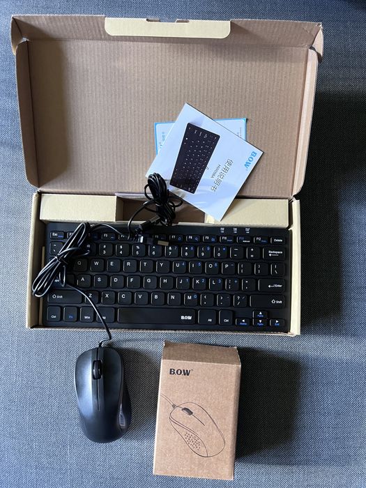 Tastatura mini + mouse normal, NOI