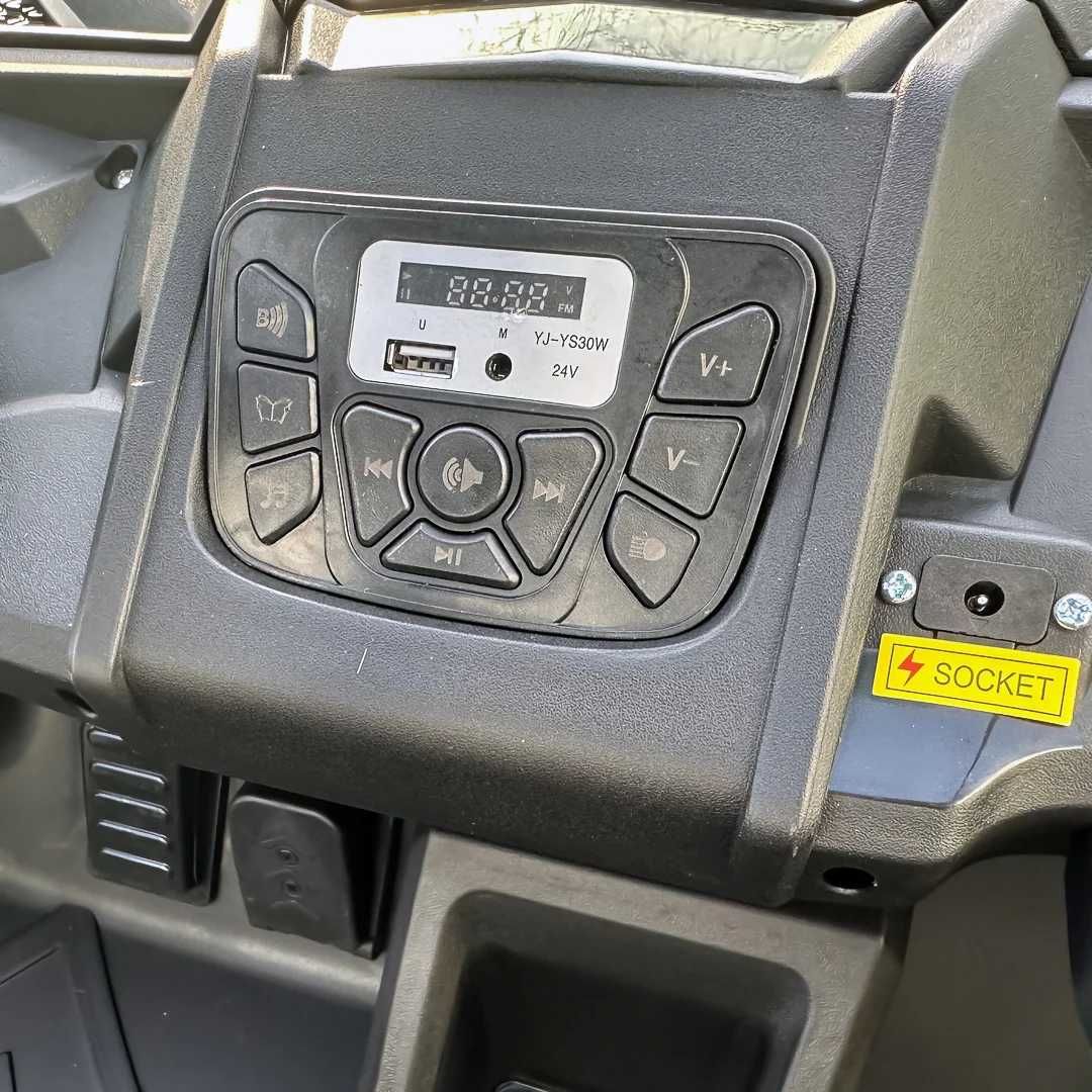 Луксозно Детско Акумулаторно UTV,600W,24V/14Ah, Четириместно, EVA гуми