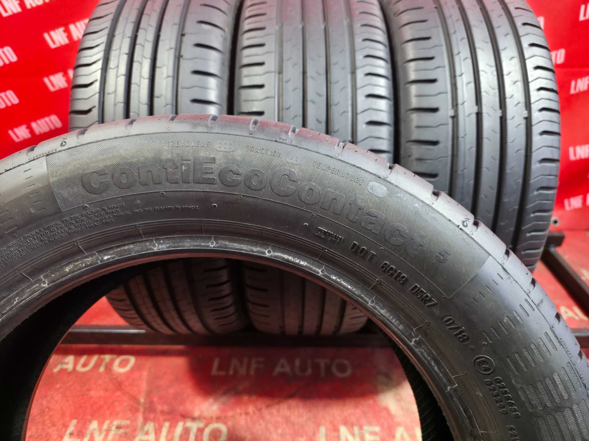 Anvelope de VARA - 195/55/16 - Continental - 6.9 - 8 MM - DOT 2018 !
