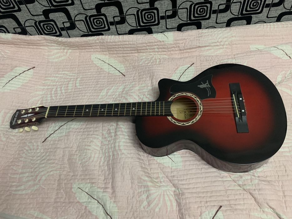 Обычная гитара для начинающих