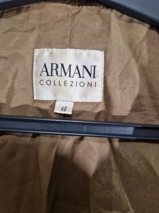 Geaca de piele Armani