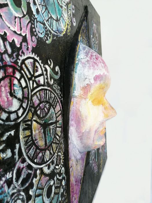 Tablou realizat manual