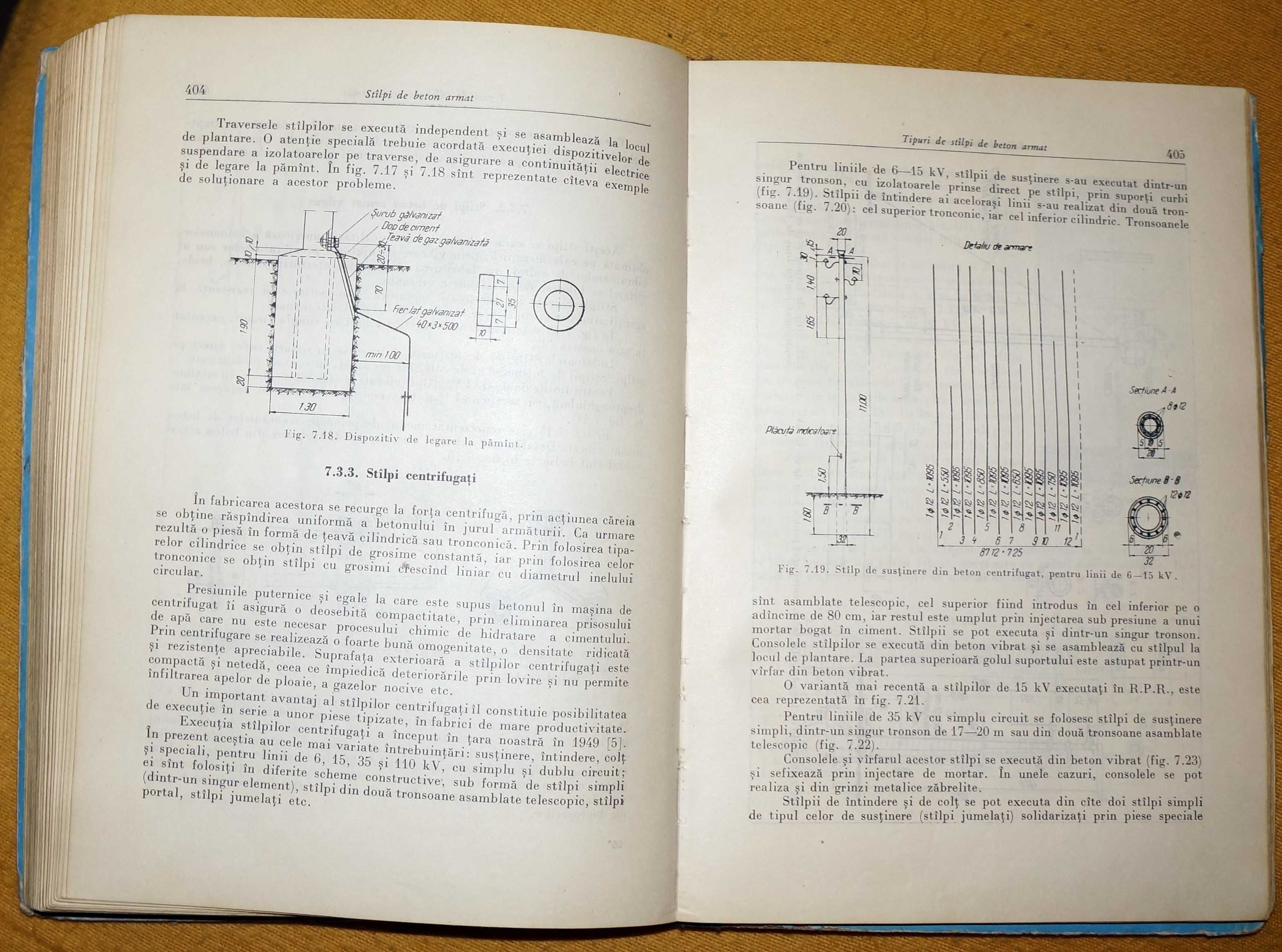 Retele electrice. Calculul mecanic (Martin Bercovici, 1963)