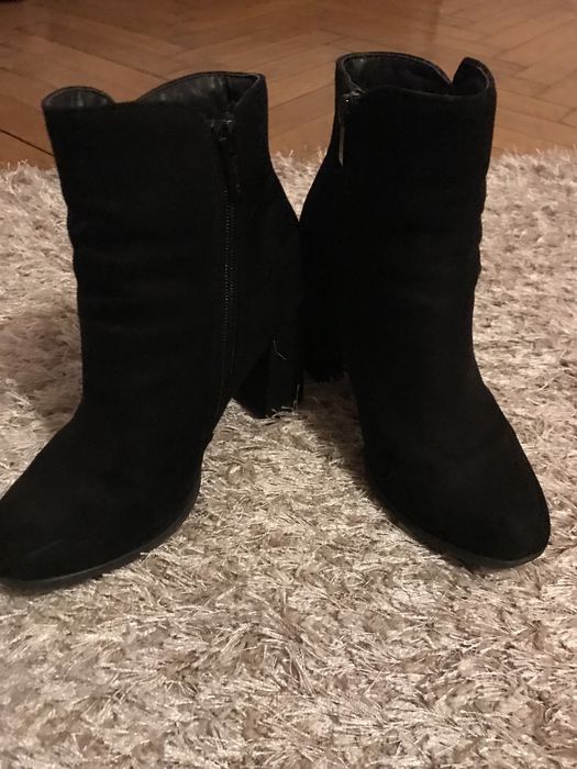 Botine piele intoarsa Jenny Fairy