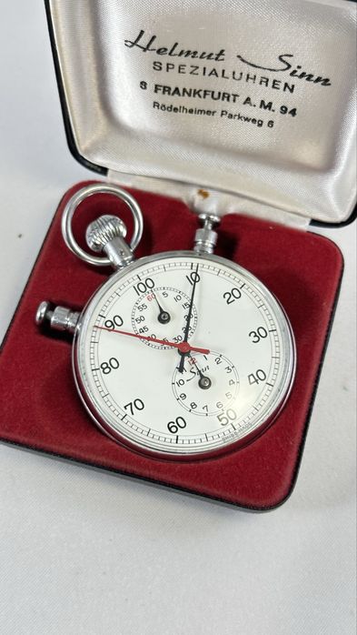Rar! Cronometru Sinn Rattrapante mecanic vechi cronograf vintage