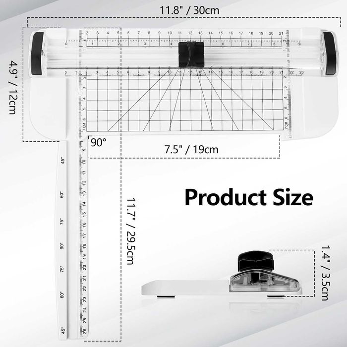 НОВА! A5 мини гилотина за хартия – прецизен и безопасен ротационен нож