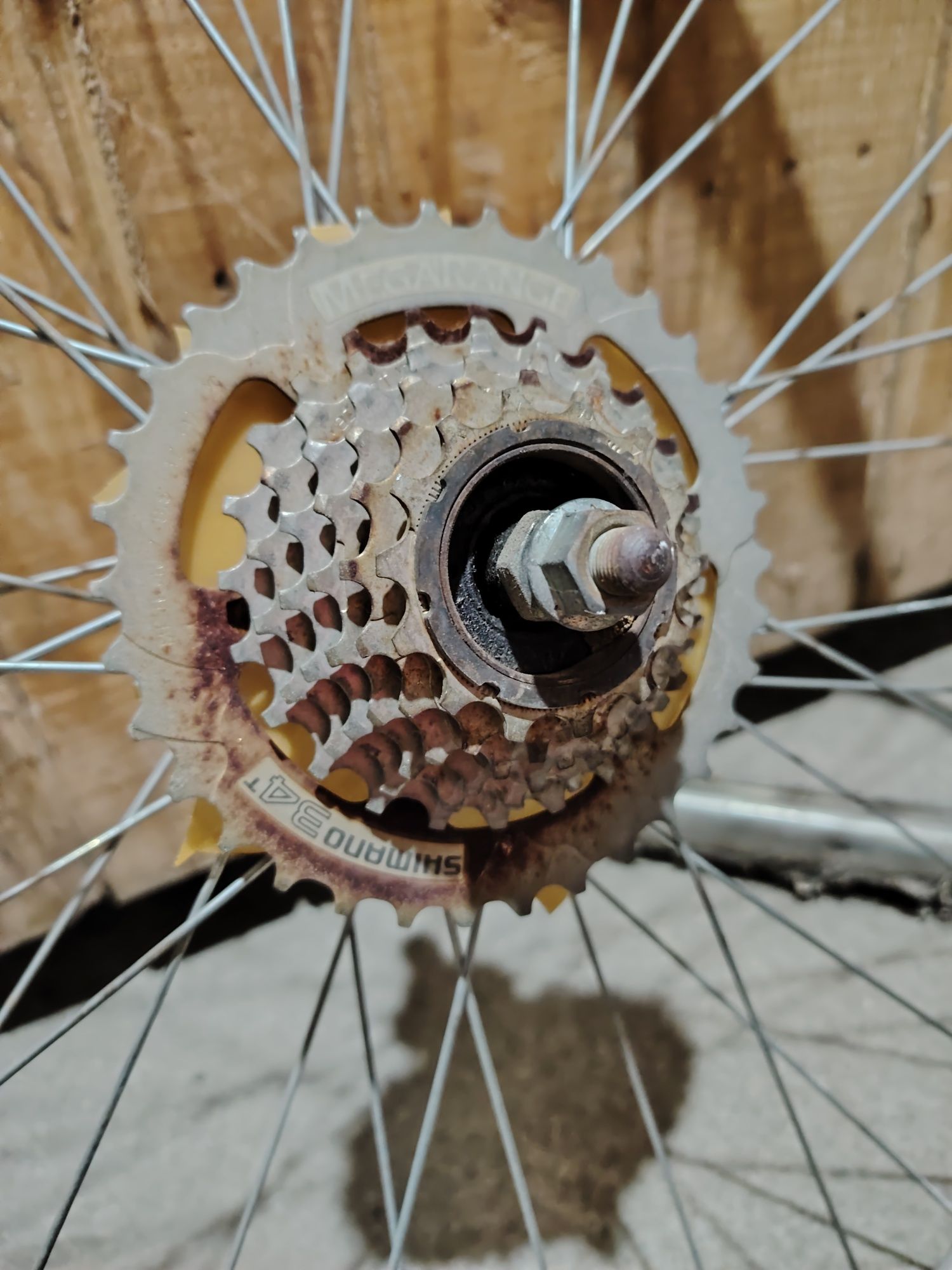 Две капли с венец shimano