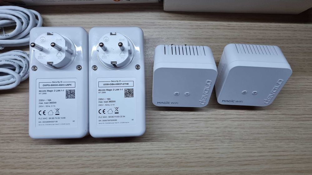 KIT 2 Buc PowerLan DEVOLO Magic 2 LAN + 2 Buc DEVOLO Magic mini 1 wifi