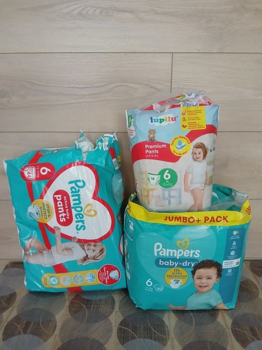 Памперси pampers 6