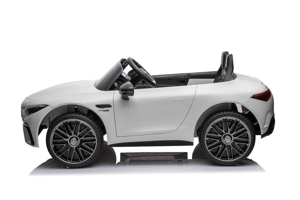 Masinuta electrica pentru 2 copii Mercedes SL63, 4x 35W 12V 10Ah White