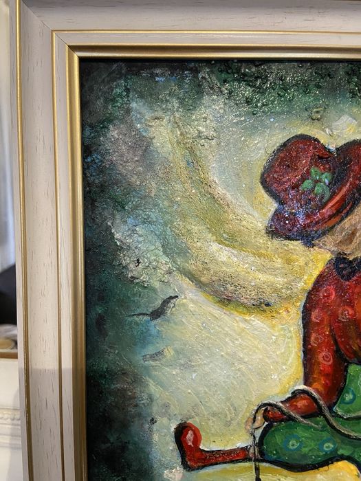 Коминочистач картина акрил кристали вълна 20/40