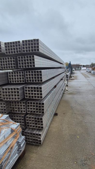 Țeavă inox 100x50x3 și 60x60x3