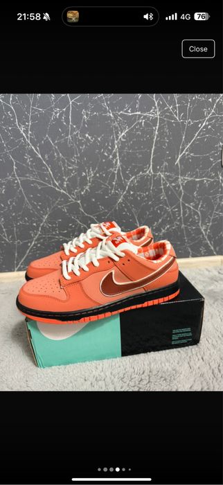 Nike dunk SB lobster orange