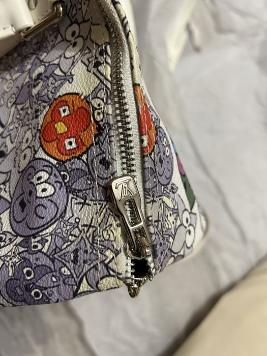 Geanta de voiaj Duffle Bag Louis Vuitton Keepall Bandana Grafitti