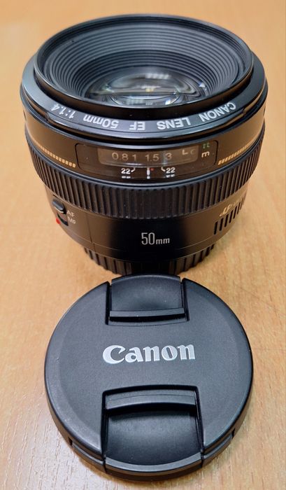 Canon EF 50mm F/1.4 USM (Япония,портретник,Full Frame, сост отличное)