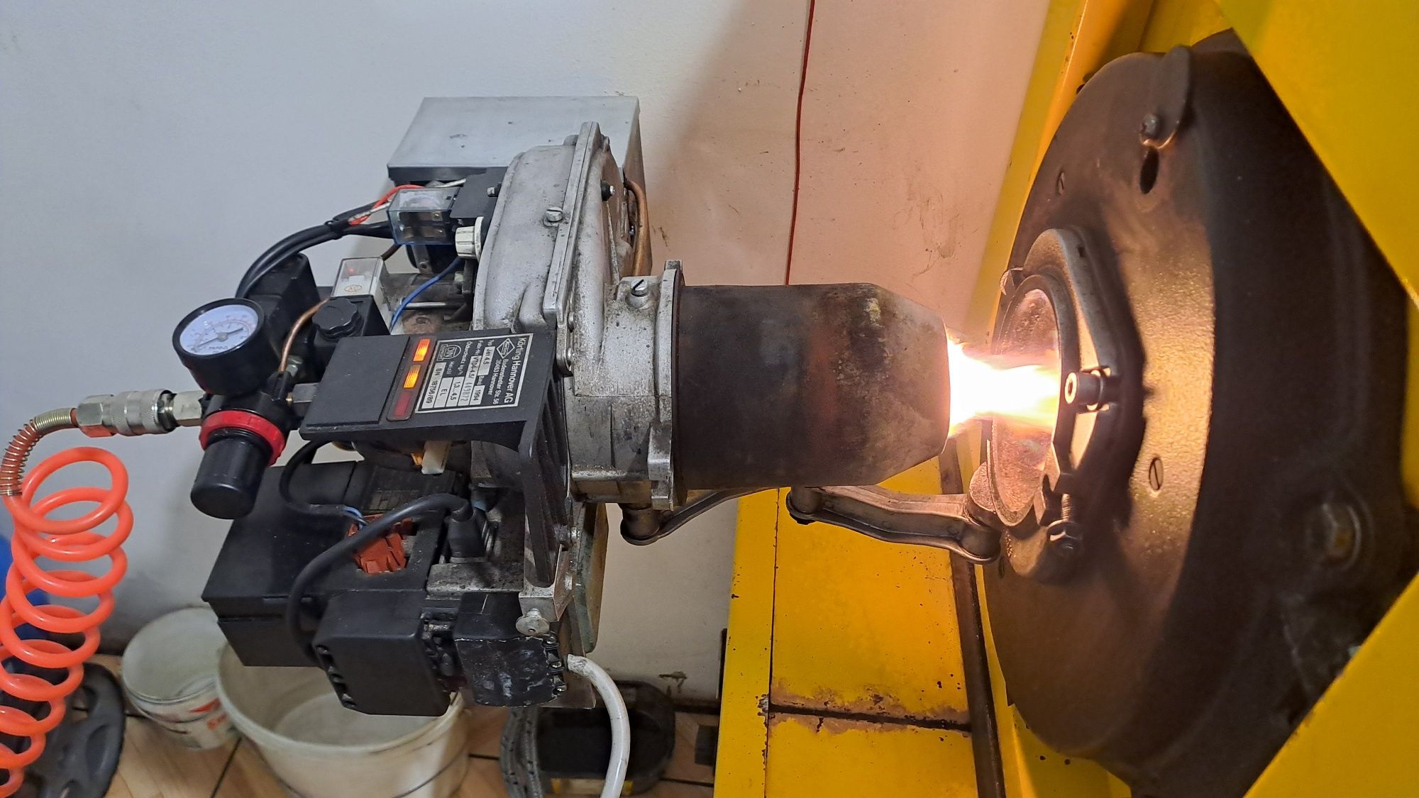 Injector centrala termica pe ulei