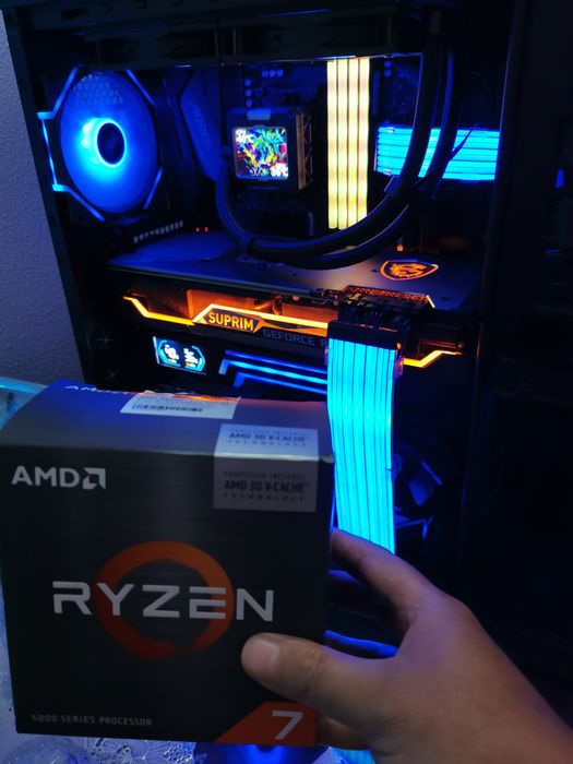 Kit 5700x3d - procesor +placa de baza.Doar local