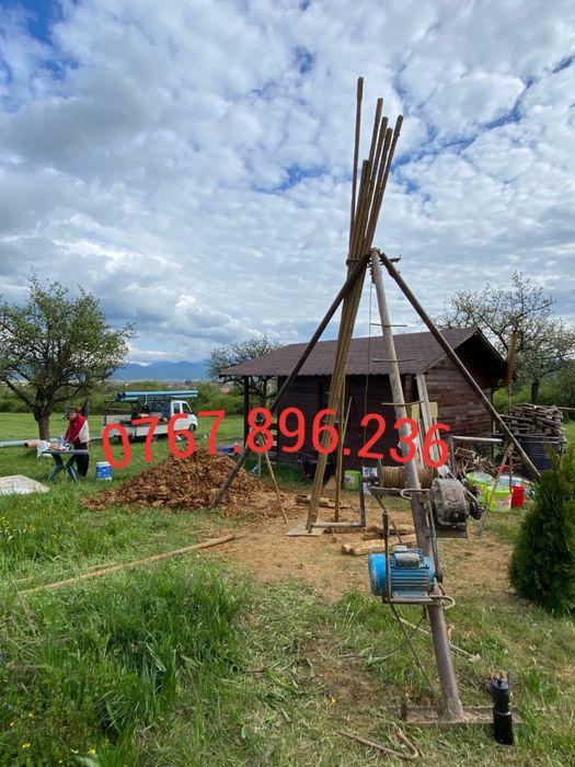 Foraje Puturi Apa Fantani Denisipari Prelungiri Piloni