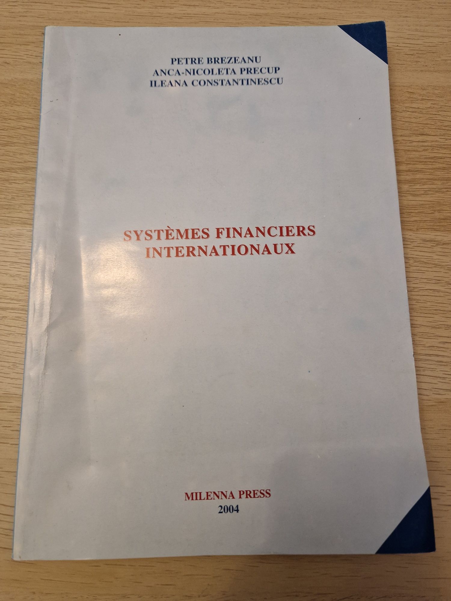 Vând carte - Systemes Financiers Internationaux