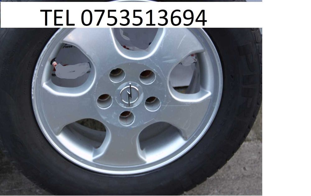 Jante Opel Astra H de aluminiu pe 15 cu sau fara anvelope 2003-2009