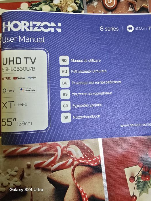 Смарт телевизор 55 инча 4к ултра HD