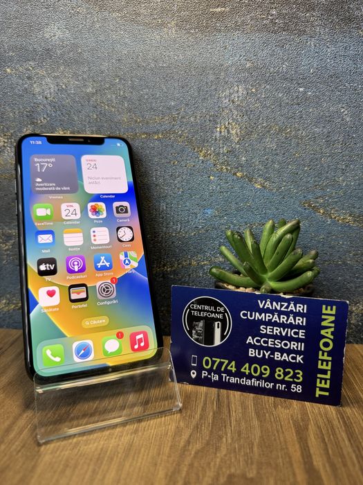 Iphone XS/64Gb/Garantie 2Ani Centrul de Telefoane/Rate