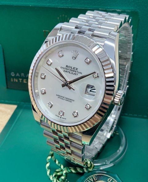 Rolex Datejust 41mm- MOP+DIAMONDS-126334