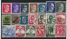 Set timbre interbelice si WWII din Germania
