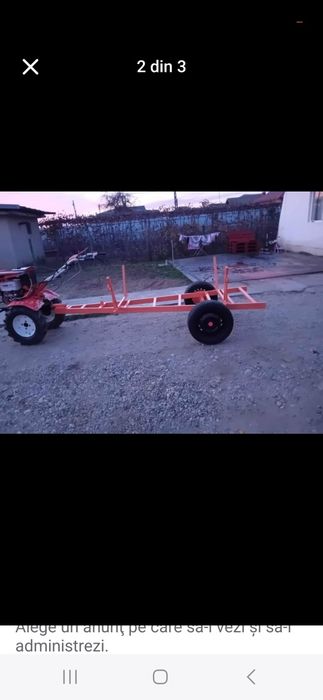 Vând Remorcute Motocultor