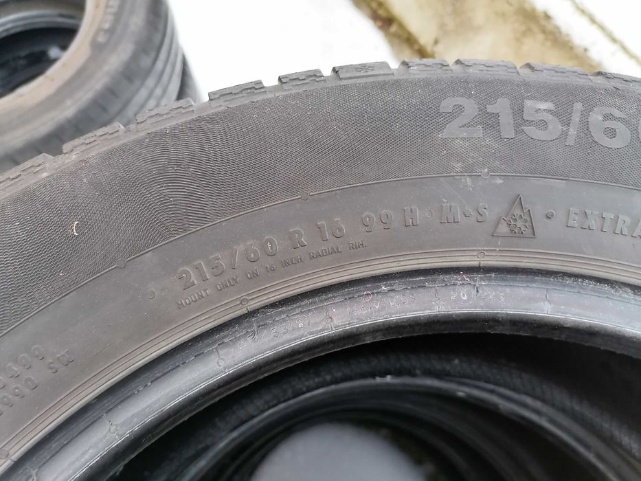 215/60/16 4бр.Continental Зимни гуми