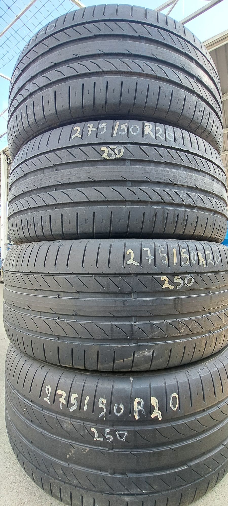 4 anvelope vara 275/50r20 Continental XXL dot 2020 Montaj Gratuit