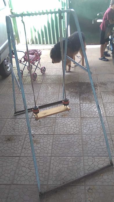 Детские уличные качели и садовый гамак